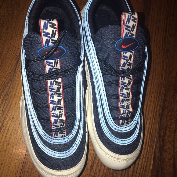Mens Nike Air Max 97 SE Pull Tab Obsidian - Picture 8 of 9
